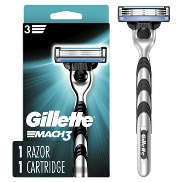 Gillette Mach3 Men's Razor Handle and 1 Blade Refill