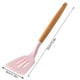 thumbnail image 5 of sweethay Utensilios de cocina de silicona con mango de , juego de utensilios de cocina, espátula antiadherente, raspador, cuchara para sopa, No.04, 5 of 6