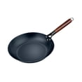 thumbnail image 3 of Sartén Wok de Fondo Plano Wok Utensilios de Cocina con Mango de Madera Wok de Cocina Wok de Hierro Wok Antiadherente Wok para Cocina a Gas Inducción 31 cm, 3 of 8