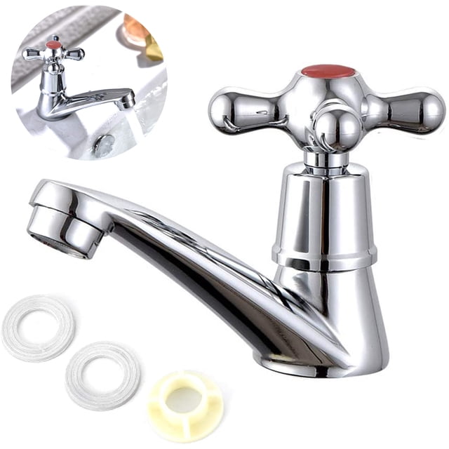 Fregadero de grifo frío simple moderno, grifo de cascada, accesorios grifo de acabado cromado, grifo de lavabo para lavabo de baño de casa lavabo de cocina con filtro Namotu MZQ-1062-2