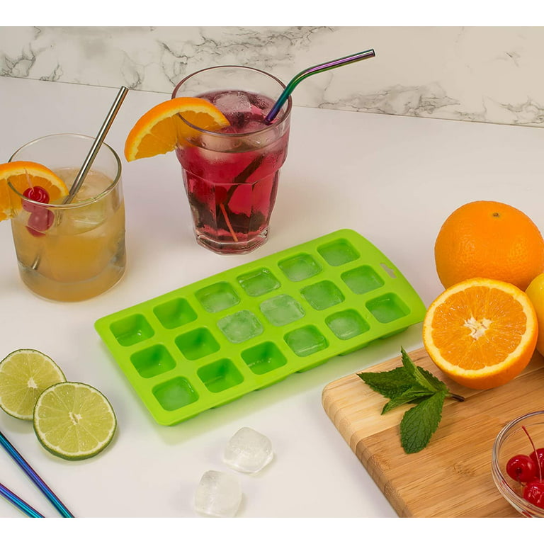 HIC Orange Silicone Duck Shape Ice Cube Tray and Baking Mold - Makes 10  Cubes - Bed Bath & Beyond - 31629731