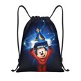 thumbnail image 1 of Bolsa con cordón clásica de Mickey Mouse, plegable, para deportes, fitness, unisex, para viajes y deportes de playa, 1 of 8