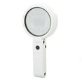 ZX Handheld LED Magnifying Glass Foldable Adjustable 22X 10X Magnifying