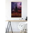 thumbnail image 5 of Star Wars: Mustafar - Visit Mustafar by Russell Walks 23 Wall Poster with Magnetic Frame, 22.375" x 34", 5 of 5