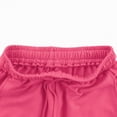 thumbnail image 7 of TOWED22 Girls' Sweatpants Straight Wide Leg Kids Drawstring Casual Joggers Teen Loose Athletic Pants with Pockets(Watermelon Red,6-7 Y), 7 of 7