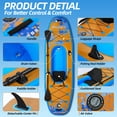 thumbnail image 3 of HHSJZWCY 10 ft Inflatable Kayak with Detachable Seat, SUP-Kayak Set Boat for Fishing, Touring, 3 of 8