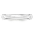 thumbnail image 2 of Auriga 14k White Gold 4mm Half Round with Edge Women's Wedding Band Size- 13.5, 2 of 5