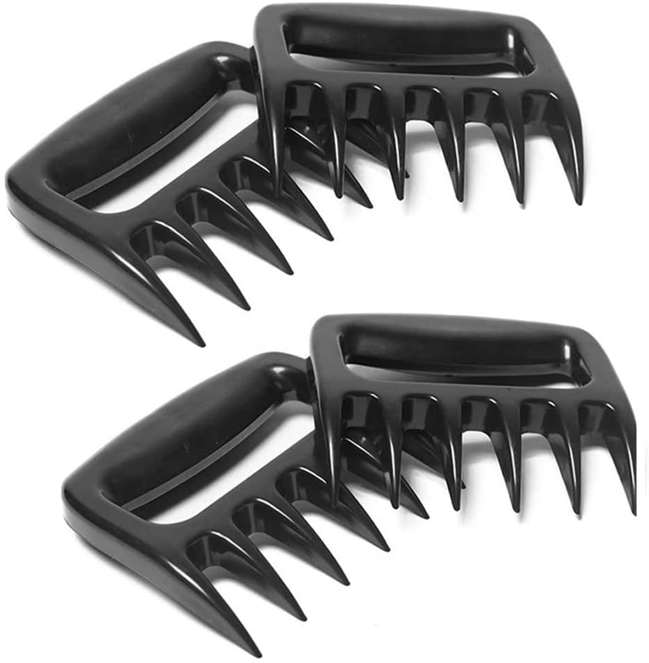 4 pcs Meat Shredder Claws, Solid BBQ Pulled Pork Bear Claws for