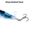 thumbnail image 6 of BE-TOOL Rotating Tail Fin Fishing Lure Plastic Fishing Baits with Treble Hooks Fishing Bait for Saltwater and Freshwater, 6 of 8