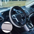 thumbnail image 3 of Bling Bling Rhinestones Crystal Car Steering Wheel Cover Leather Steering-wheel covers Auto Accessories, 3 of 7
