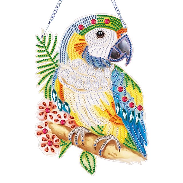 Arte diamante Cgtredaw Forma Especial para Pared del loro