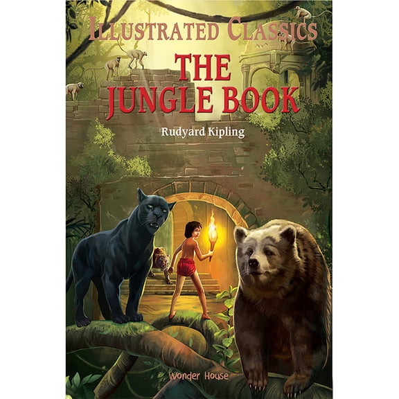 Illustrated Classics The Jungle Book, (Hardcover)