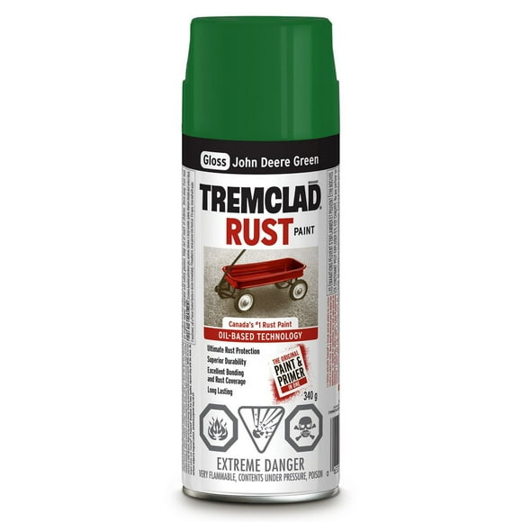 Peinture antirouille Tremclad en vert John Deere