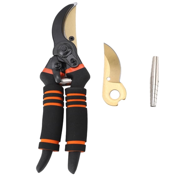 Xirurus UltraSharp SK5 Pruning Shears – Ergonomic Garden Clipper with Safety Lock, Ideal for Trees, Shrubs & Flower Stalks