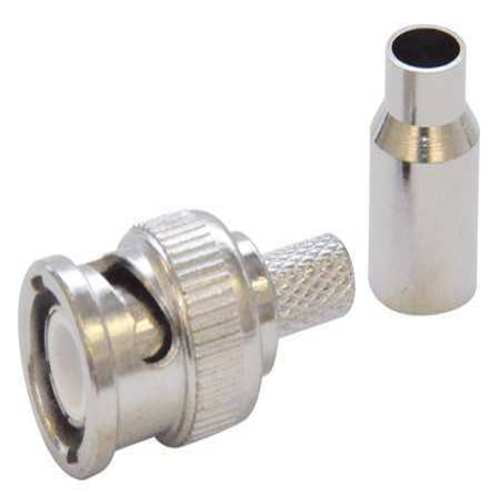 Cable Coupler, BNC/Male, RG6 Coax, PK10