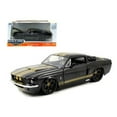 thumbnail image 2 of 1967 Ford Shelby Mustang GT-500 Blue with White Stripes 1/24 Diecast Model Car by Jada, 2 of 2