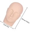 thumbnail image 2 of KAKOWELY Maniquí De Cosmetología Beige Para De Pestañas Con, 2 of 8