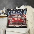 thumbnail image 2 of YINGXI Throw Pillow Covers, USA Flag for Sofa Couch 22x22in, 2 of 5