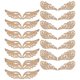 thumbnail image 2 of 40pcs Unfinished Wood Wing Cutouts for Crafts, DIY Projects, Painting, Family Fun, and Creative Activities, 2 of 5