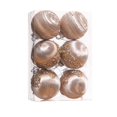 thumbnail image 6 of Bxaolu 6 Pcs Christmas Ball Ornaments Set for Tree, Glitter Christmas Tree Ball Ornaments, Mantle Stairs Christmas Hanging Decoration, 6 of 6