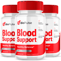 Biopulse Blood Support Pills Advanced Formula Health and Wellness Supplement 180 Capsules