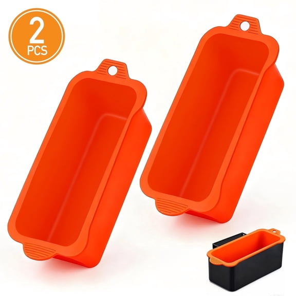 2 Pcs Griddle Accessories Grease Cup for Blackstone, Mibote Silicone Grease Cup Liners,Reusable Grease Catcher Liner