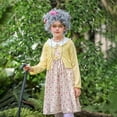 thumbnail image 6 of Qingpeng Old Lady Dress Up for Kids, 100th Day School Granny Wig Accessories Outfit, 6 of 8
