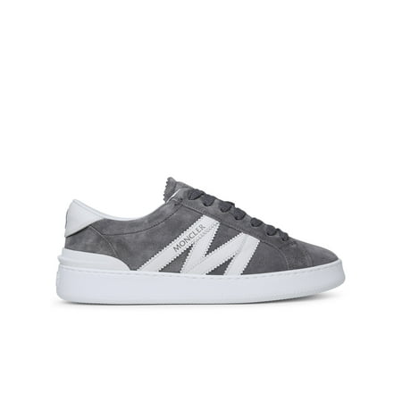

Moncler Man Moncler Monaco Grey Leather Sneakers