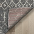 thumbnail image 2 of Well Woven Colette Moroccan Trellis Grey 2' x 7'3" Runner Rug, 2 of 8