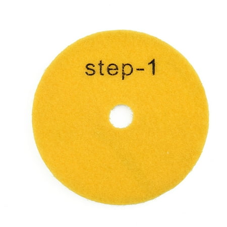 

BAMILL 1PC 4 Inch 100mm Dry/wet Diamond 3 Step Polishing Pads Granite Polishing Tool