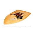 thumbnail image 3 of 25"  Wooden Medieval Times Knights Shield Plywood DesignGrip, 3 of 4