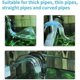 thumbnail image 3 of Cepillo de limpieza para tubos de agua flexibles CHAO Cabezal doble, 3 of 4