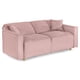 thumbnail image 4 of Sofá Cama Makora Abbot Palo de Rosa Lino Memory Foam Respaldo con Reclinable de 3 Posiciones, 4 of 8