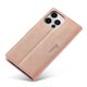 thumbnail image 4 of Funda de cuero PU yuxing FORWENW F1 Series para iPhone 14 Pro Oro rosa, 4 of 5