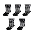 thumbnail image 3 of Miaoju Mens Women Halloween Socks Pack of 5 Crew Socks for Men Women Teenagers Soft Breathable Work Sports, 3 of 8
