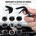 thumbnail image 2 of Mobile Phone Navigation Magnetic Bracket, L Type Rotatable 360° Car Phone Mount Magnet Universal, 2 of 5