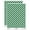 Dark Green, variant on Stingray Skate Fish Silhouette 200+ Round Stickers - White - Gloss Finish - 0.50" Size
