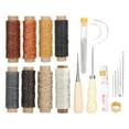 thumbnail image 2 of Leather Sewing Kit,28Pcs Leather Sewing Kit Leather Sewing Tools Set Leather Craft DIY Tools Custom Engineered, 2 of 14