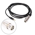 thumbnail image 2 of Gegong 10FT 3 Pin XLR Connector Female To 1/8  3.5mm Male Stereo Jack Microphone Audio Cord Cable, F/M Microphone Cable, Stereo Microphone Cable, 2 of 7