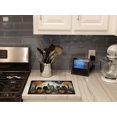 thumbnail image 2 of Keeshond Spooky Halloween Glass Cutting Board Large 12 in x 15 in, 2 of 5