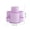 Purple, variant on 360 Degree Rotating 7‑Compartment Plastic Pen Holder, Large‑Capacity Spinning Desktop Organizer, Multi‑Slot Storage Caddy for Stationery Makeup Tools for Home Office Vanity Countertop