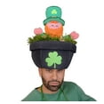 thumbnail image 2 of St Patrick's Leprechaun Hat - Saint Patrick Hat -St Patricks Day - St Patrick's Day Deco - Leprechauns Hat - Pot of Gold Hat - Irish Themed, 2 of 6