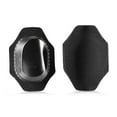 thumbnail image 1 of 1 Pair Professional Motorcycle Racing Kneepads Portable Scratch Proof Adjustable Knee Slider Protectors Protective Gears Black, 1 of 7