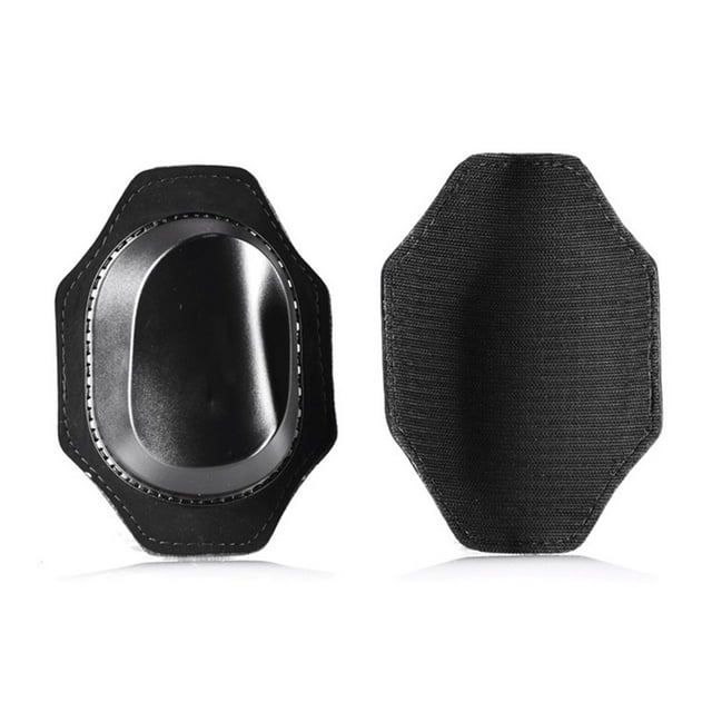 1 Pair Professional Motorcycle Racing Kneepads Portable Scratch Proof Adjustable Knee Slider Protectors Protective Gears Black