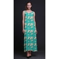 thumbnail image 3 of Bimba Rayon Floral Printed Womens Long Dress Chic Bohemian Summer Maxi Beach Wear-X-Large, 3 of 5