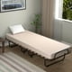 thumbnail image 3 of Cama Plegable Costway con Colchón Espuma de Memoria Estructura en Acero 190 x 80 x 33 cm Beige, 3 of 8