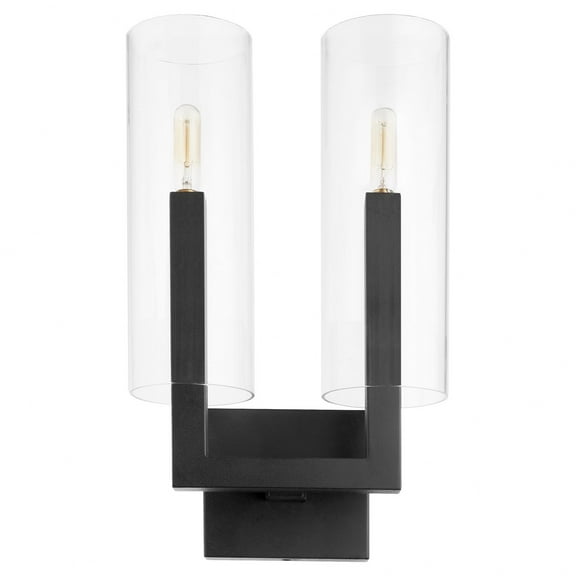 Harbin 2 - Light Textured Black Black Transitional Glass