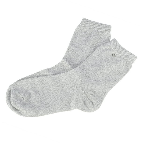 Calcetines 1 Par De Electrodo Alivio Masaje Calcetines Fisioterapia Calcetines Conductores Tipo Largo