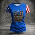 thumbnail image 4 of 9/11 25th Anniversary Commemorative T-Shirt for Women 9/11 25th Anniversary Tshirt We Will Never Forget Short Sleeve Tee Courage Hope Patriotic 9/11 Memorial Shirt, 4 of 6