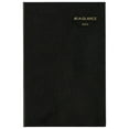 ATAGLANCE Fine Diary 2024 Weekly Monthly Diary Black Pocket 2 34 x 4